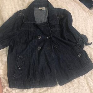Jean jacket mid sleeves
